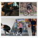 Rockbros RK2004M breathable cycling pants with M insert - black