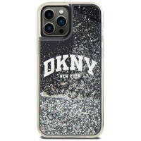 Dkny Liquid Glitter Big Logo iPhone 12 Pro/12 Case - Black