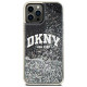 Dkny Liquid Glitter Big Logo iPhone 12 Pro/12 Case - Black