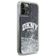 Dkny Liquid Glitter Big Logo iPhone 12 Pro/12 Case - Black