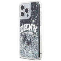 Dkny Etui DKNY Liquid Glitter Big Logo na iPhone 15 Pro Max - czarne