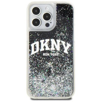 Dkny Etui DKNY Liquid Glitter Big Logo na iPhone 15 Pro Max - czarne