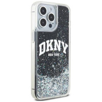 Dkny Etui DKNY Liquid Glitter Big Logo na iPhone 15 Pro Max - czarne