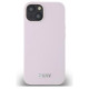 Dkny Liquid Silicone Small Metal Logo MagSafe Case for iPhone 14/15/13 - Pink