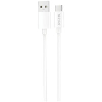 Dudao L4ST USB-A / USB-C cable 2A 1m - white