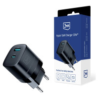 3Mk Protection 3mk Hyper Charger GaN 33W USB-C USB-A wall charger - black