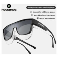 Rockbros SP304 Polarized Cycling Glasses - Black