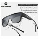 Rockbros SP304 Polarized Cycling Glasses - Black