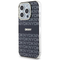 Dkny IML Mono & Stripe MagSafe case for iPhone 15 Pro Max - black
