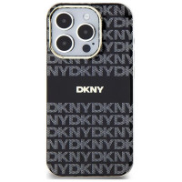 Dkny IML Mono & Stripe MagSafe case for iPhone 15 Pro Max - black