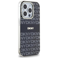 Dkny IML Mono & Stripe MagSafe case for iPhone 15 Pro Max - black
