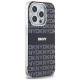 Dkny IML Mono & Stripe MagSafe case for iPhone 15 Pro Max - black