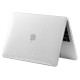 Tech-Protect SmartShell Case for MacBook Air 13" M2 / M3 / 2022-2024 - Clear-Glitter