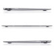 Tech-Protect SmartShell Case for MacBook Air 13" M2 / M3 / 2022-2024 - Clear-Glitter