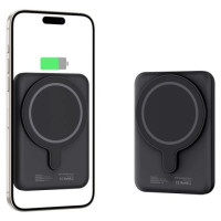 Tech-Protect LifeMag PB10 Powerbank with MagSafe 5000mAh 15W USB-C port - black + USB-C cable