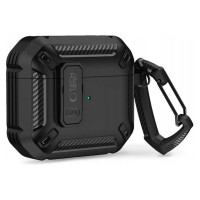 Tech-Protect X-Carbo Case for AirPods Pro 1 / 2 - Black