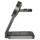 Tech-Protect QI15W-A28 MagSafe 3in1 Inductive Charger with Smartphone / Apple Watch / AirPods Stand - Black