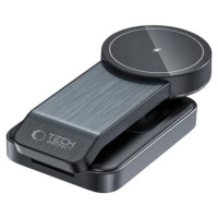 Tech-Protect QI15W-A28 MagSafe 3in1 Inductive Charger with Smartphone / Apple Watch / AirPods Stand - Black