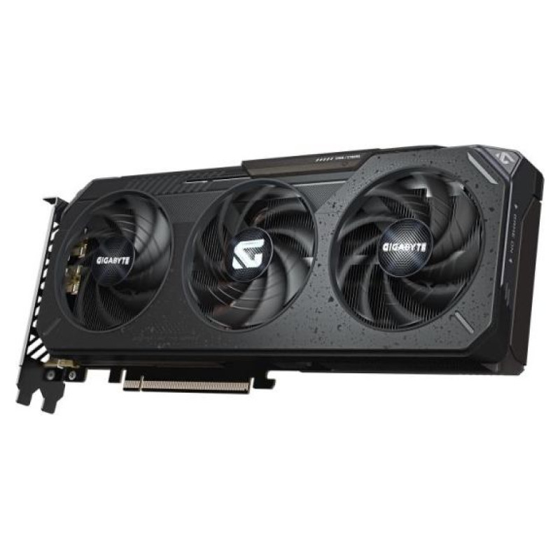 Gigabyte Graphics Card|GIGABYTE|AMD Radeon RX 9060 XT|16 GB|GDDR6|128 bit|PCIE 5.0 16x|Triple slot Fansink|1xHDMI|2xDisplayPort|GV-R9060XTGAMINGOC-16GD