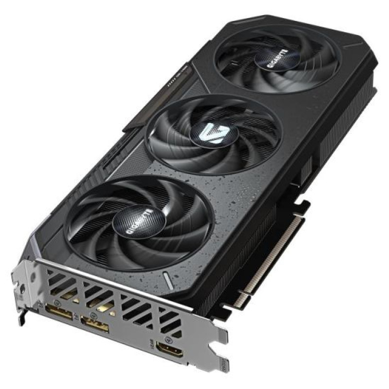 Gigabyte Graphics Card|GIGABYTE|AMD Radeon RX 9060 XT|16 GB|GDDR6|128 bit|PCIE 5.0 16x|Triple slot Fansink|1xHDMI|2xDisplayPort|GV-R9060XTGAMINGOC-16GD
