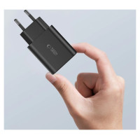 Tech-Protect NC30W charger 2x USB-C PD 30W / USB-A QC 3.0 - black