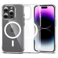 Tech-Protect FlexAir Hybrid MagSafe Case for iPhone 15 Pro Max - Clear