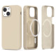 Tech-Protect Silicone MagSafe Case for iPhone 13 / 14 - Beige