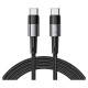 Tech-Protect UltraBoost USB-C / USB-C PD cable 100W 5A 2m - gray