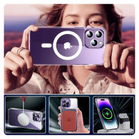 Tech-Protect FlexAir Hybrid MagSafe Case for Samsung Galaxy S24 Ultra - Clear