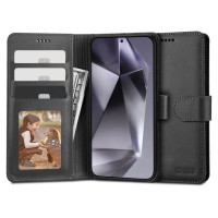 Tech-Protect Wallet Case for Samsung Galaxy S24 Ultra - Black