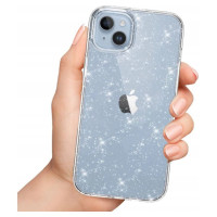 Tech-Protect FlexAir Hybrid Case for Samsung Galaxy S23 FE - Clear-Glitter