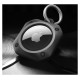 Tech-Protect Rough Pro Case for Apple AirTag with Ring - Black