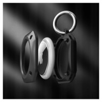 Tech-Protect Rough Pro Case for Apple AirTag with Ring - Black