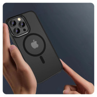 Tech-Protect MagMat 2 MagSafe Case for iPhone 15 Pro Max - Matte Black