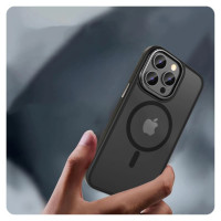 Tech-Protect MagMat 2 MagSafe Case for iPhone 15 Pro Max - Matte Black