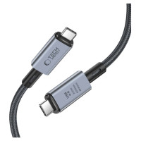 Tech-Protect UltraBoost Max USB-C 4.0 / USB-C 4.0 PD Cable 240W 8K 40Gbps 1m - Gray