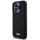 Dkny 3D Rubber Repeat Pattern case for iPhone 15 Pro - black
