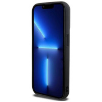 Dkny 3D Rubber Repeat Pattern case for iPhone 15 Pro - black
