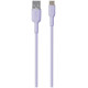 Puro Elektrik Puro Soft USB-A - USB-C Cable 1.5m - Purple