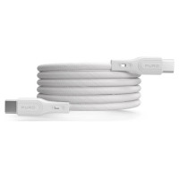 Puro Elektrik Puro Magnetic USB-C - USB-C 60W USB 3.2 (20 Gbps) 1m Magnetic Cable - White