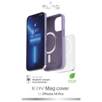SBS Puro Icon Mag MagSafe Silicone Case for iPhone 14 Pro - Lavender
