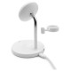 Puro Elektrik Puro Mag Station 3 in 1 Inductive Charger with Stand - White