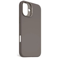 Decoded AntiMicrobial Silicone Backcover MagSafe for iPhone 16 Plus - Brown