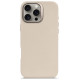 Decoded Leather Backcover case with MagSafe for iPhone 16 Pro Max - beige