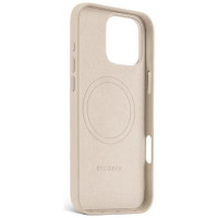 Decoded Leather Backcover case with MagSafe for iPhone 16 Pro Max - beige