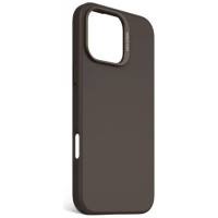 Decoded AntiMicrobial Silicone Backcover with MagSafe for iPhone 16 Pro Max - Dark Brown