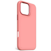 Decoded AntiMicrobial Silicone Stacks Backcover with MagSafe for iPhone 16 Pro Max - Pink