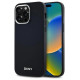 Dkny Plain Logo MagSafe iPhone 14 Pro Max Case - Black