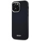 Dkny Plain Logo MagSafe iPhone 14 Pro Max Case - Black