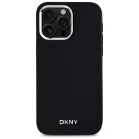 Dkny Plain Logo MagSafe iPhone 14 Pro Max Case - Black